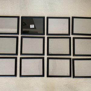 SOLD! 12 Picture Frames | Black | 10.5 X 8 in.